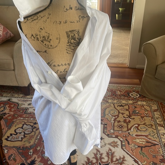 ALFANI UNISEX MEN’S WHITE SHIRT SZ LG - Picture 13 of 15